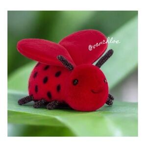 Jellycat Red Ladybug Stuffed Animal